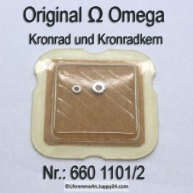 Omega Kronrad und Kronradkern 660 1101/2 Omega 660-1101/2 Cal. 660 661 662 663