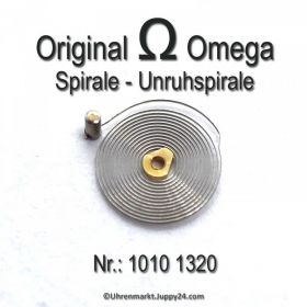 Omega Spirale Omega 1010-1320 Omega Unruhspirale 1010 1320 Cal. 1010 1011 1012 1020 1021 1022 1030 1035  