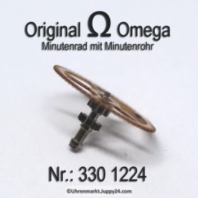 Omega 330 1224 Omega Minutenrad mit Minutenrohr 330-1224 Omega 330 1224 4,22mm Cal. 28.10RA 30.10RA 330 340