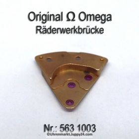 Omega 563 1003 Räderwerkbrücke Part Nr. Omega 563-1003 Cal. 563 SIGNIERT!