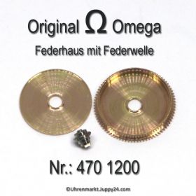 Omega 470-1200 Federhaus Omega 470 1200 Cal. 470, 471, 490, 491, 500, 501, 502, 503, 504, 505