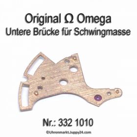 Omega untere Brücke für Schwingmasse Omega 332-1010 Cal. 332, 333, 340, 341, 342, 343, 344 