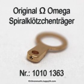 Omega 1010-1363 Omega Spiralklötzchenträger - Omega 1010 1363 Cal. 1010, 1011, 1012, 1020, 1021, 1022, 1030, 1035