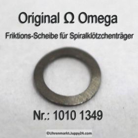 Omega 1010-1349 Friktionsscheibe für Spiralklötzchenträger, Omega 1010 1349 Cal. 1010 1011 1012 1020 1021 1022 1030 1035