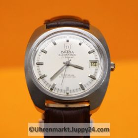 Omega ELECTRONIC f300 Hz. Geneve CHRONOMETER 1972 in TOP Zustand. Videoanzeige!