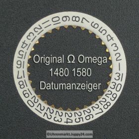 Omega 1480-1580 Datumanzeiger (Datumsscheibe - Datumsring), Omega 1480 1580 Cal. 1480, 1481 (1)