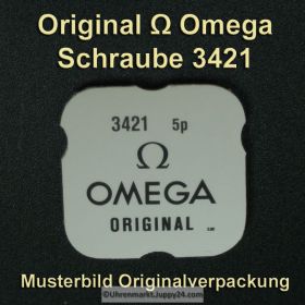 Omega 3421 Schraube für Halteplatte für Datumanzeiger Part Nr. Omega 3421 