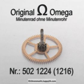 Omega Minutenrad 502-1224 Omega 502 1224 ohne Minutenrohr Cal. 502 503 504