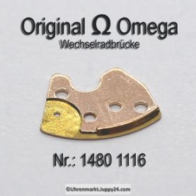 Omega 1480 1116 Wechselradbrücke Omega 1480-1116 Cal. 1480, 1481 