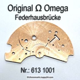 Omega Federhausbrücke Omega 613-1001 Cal. 613  SIGNIERT!