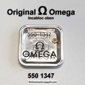 Omega 550 1347 Incabloc oben Unruhseitig komplett, Omega 550-1347 Cal.  550, 551, 552, 560, 561, 562, 563, 564, 565, 600, 601, ...